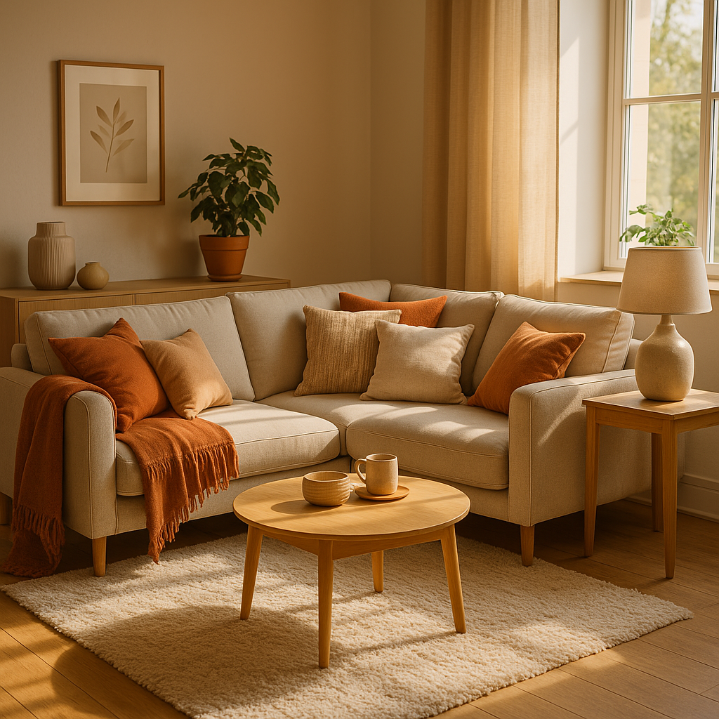 Vytvoření útulného obývacího prostoru