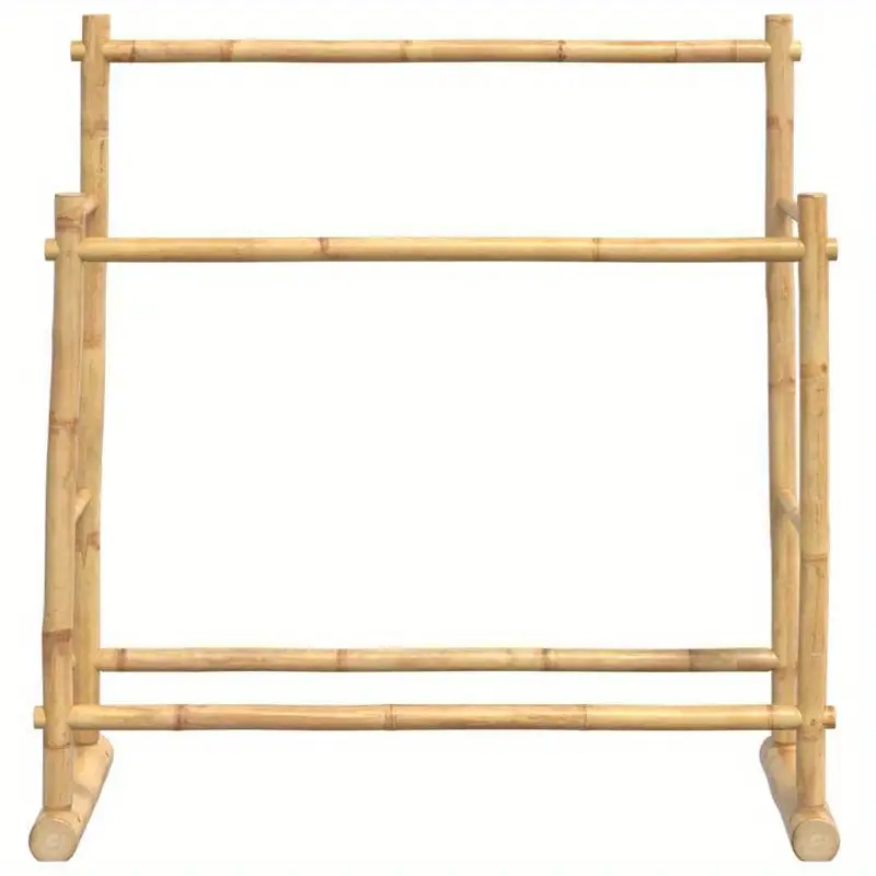 Šatní organizér, věšák přírodní bambus, CUT