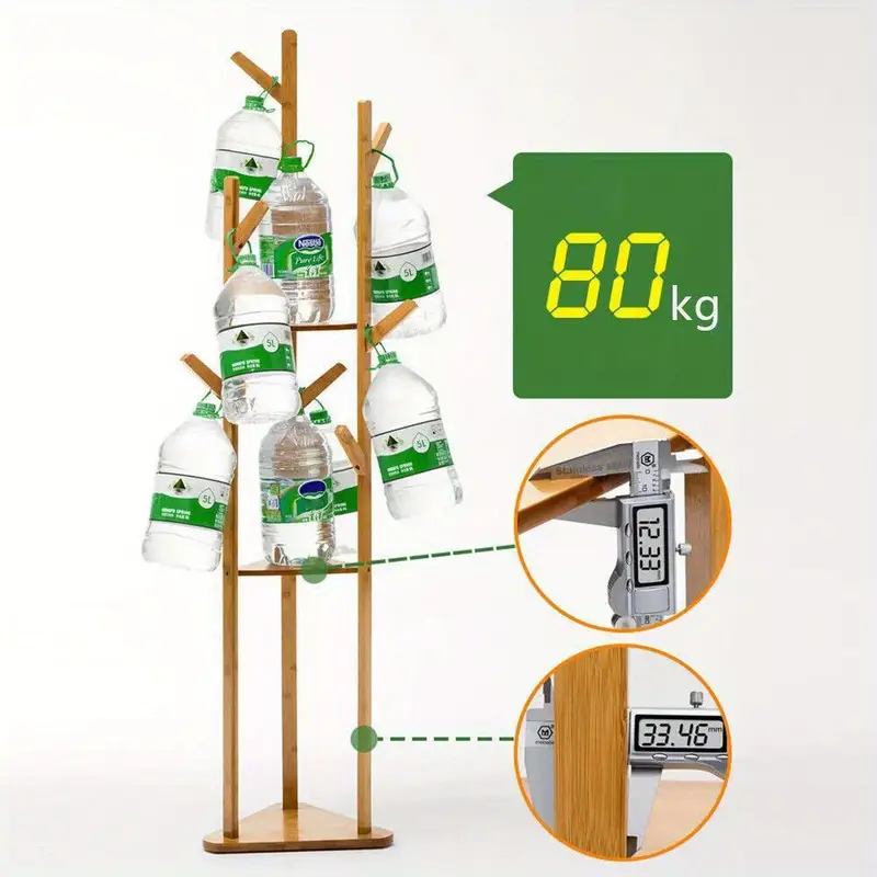 Šatní organizér, věšák bambus, BISSELL