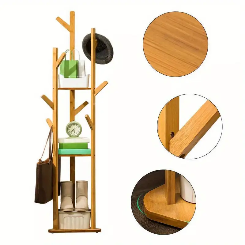 Šatní organizér, věšák bambus, BISSELL