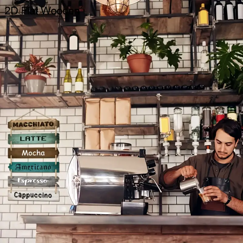 Dekorace na zeď NB-RL1600492, znak mocca bar