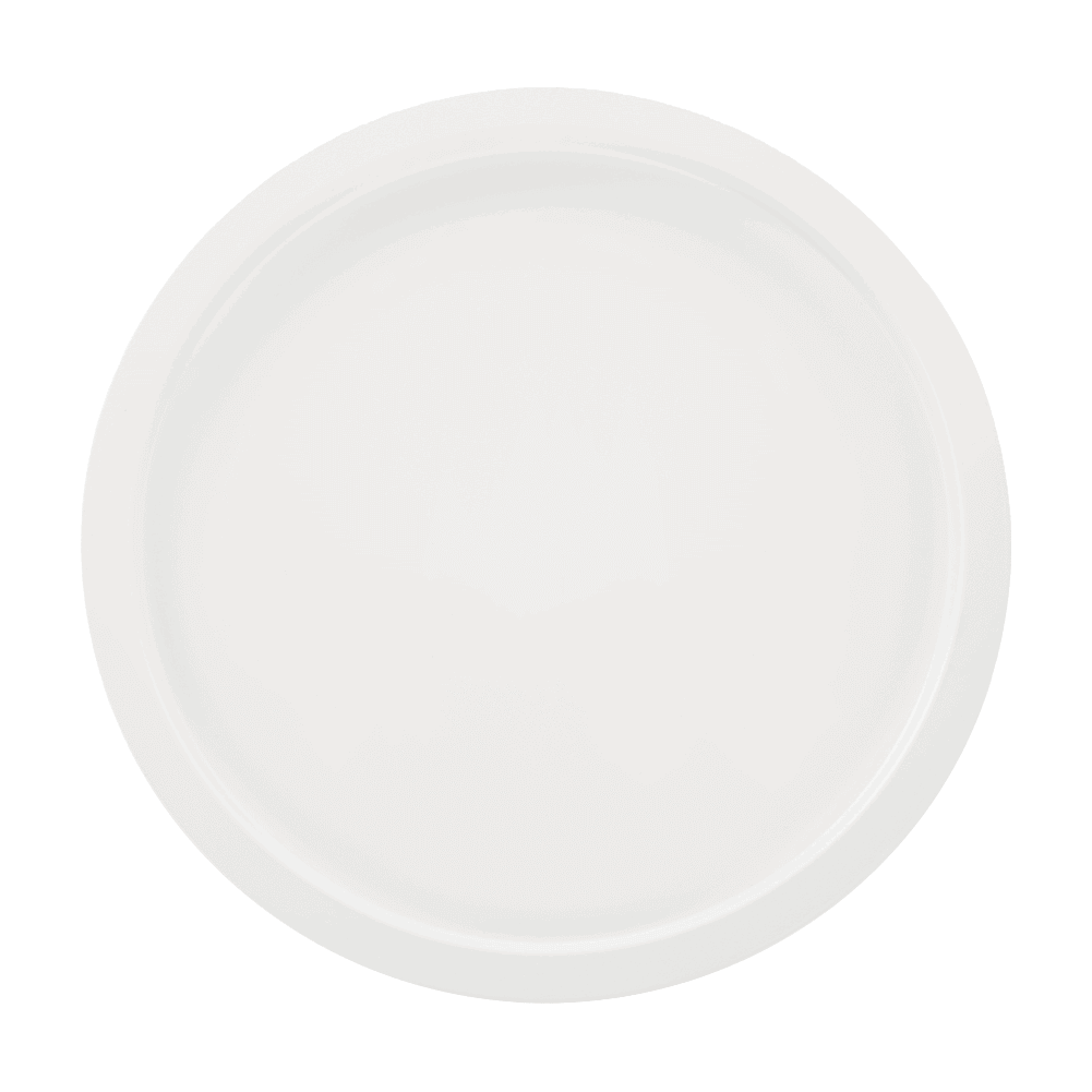 Příruční stolek s odnímatelným tácem RENDER, bílý, 47×47×50 cm