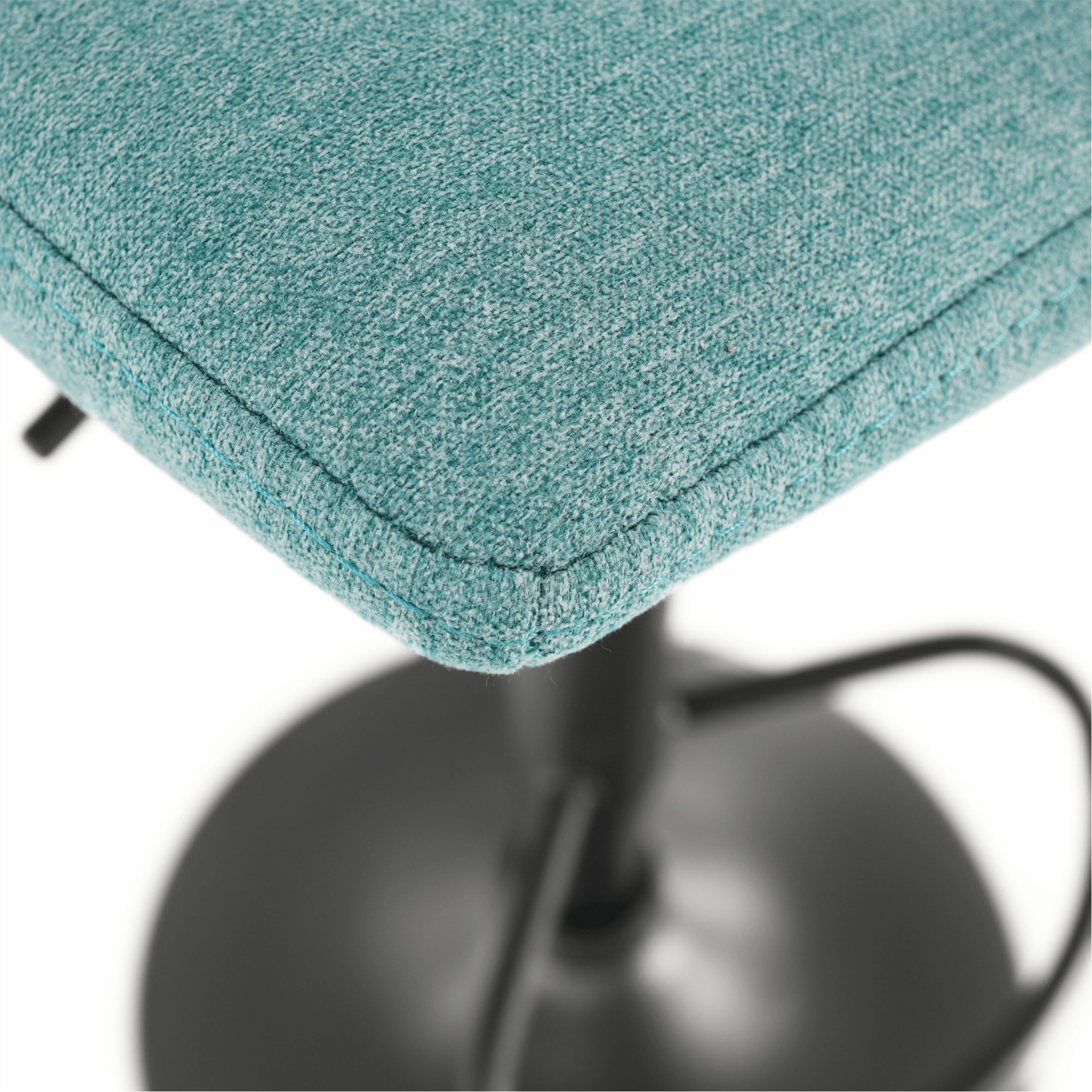 Barová židle LAHELA, mentolová / černá, výškově nastavitelná