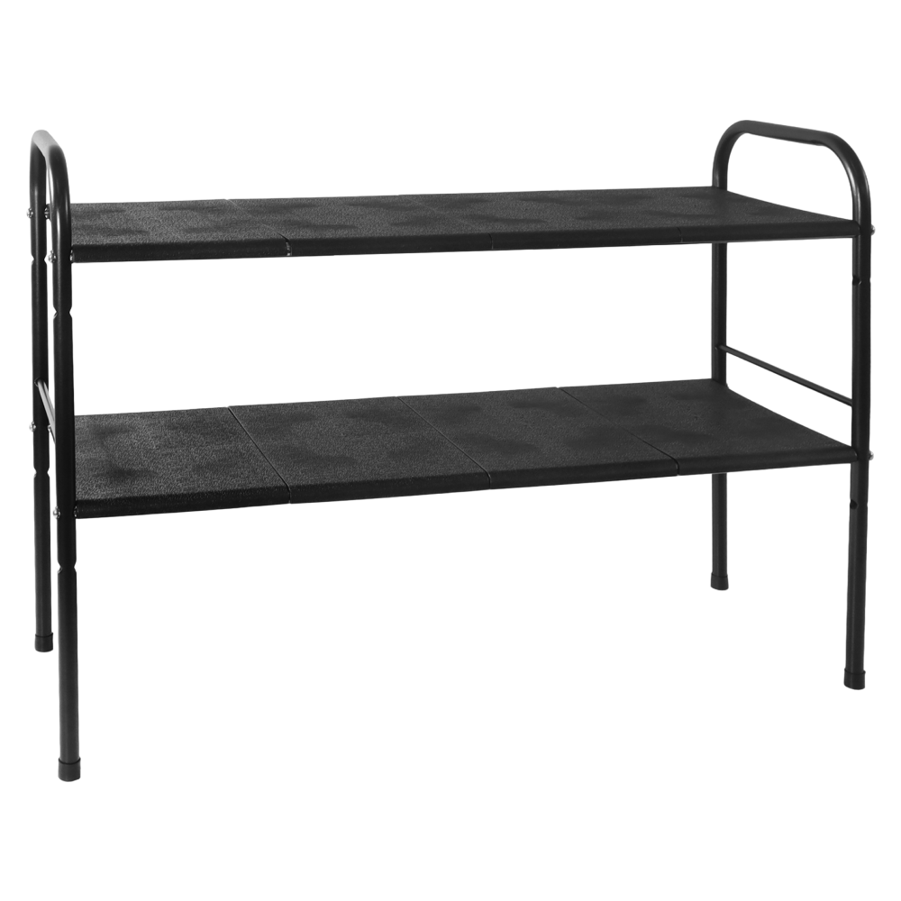 Nastavitelný regál, černá, SOMER