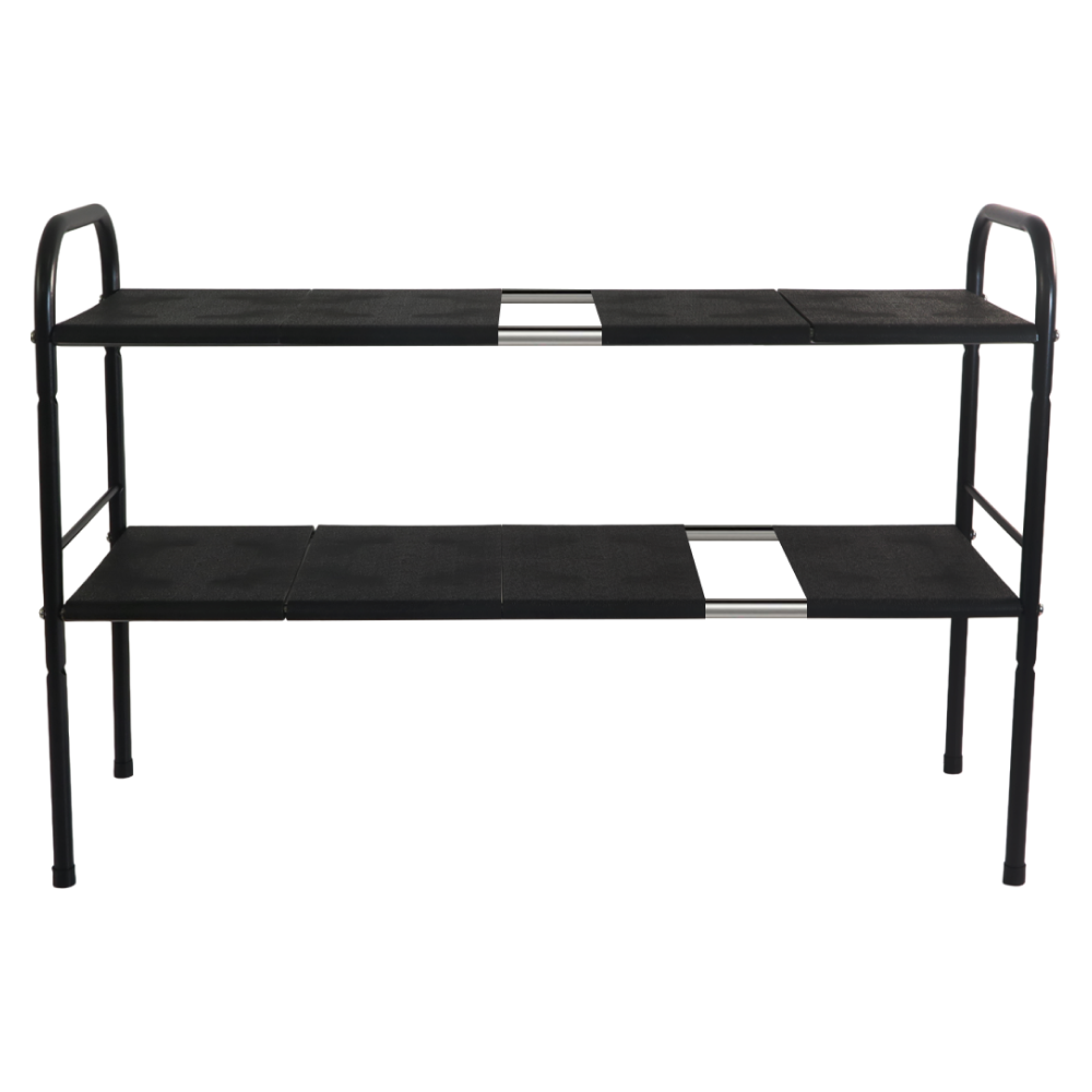 Nastavitelný regál, černá, SOMER