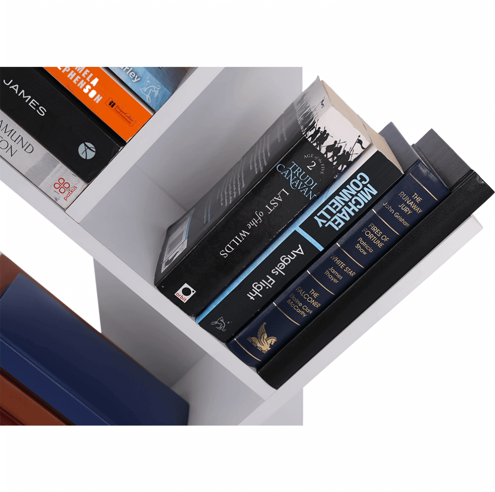 Regál, bílá, BAKI NEW TYP 3