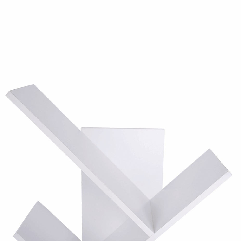 Regál, bílá, BAKI NEW TYP 3