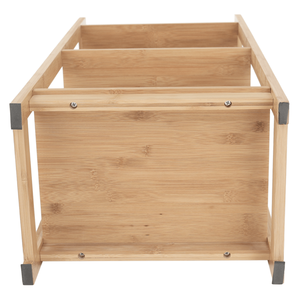 3-poličkový regál, přírodní bambus, IMPEROR TYP 1