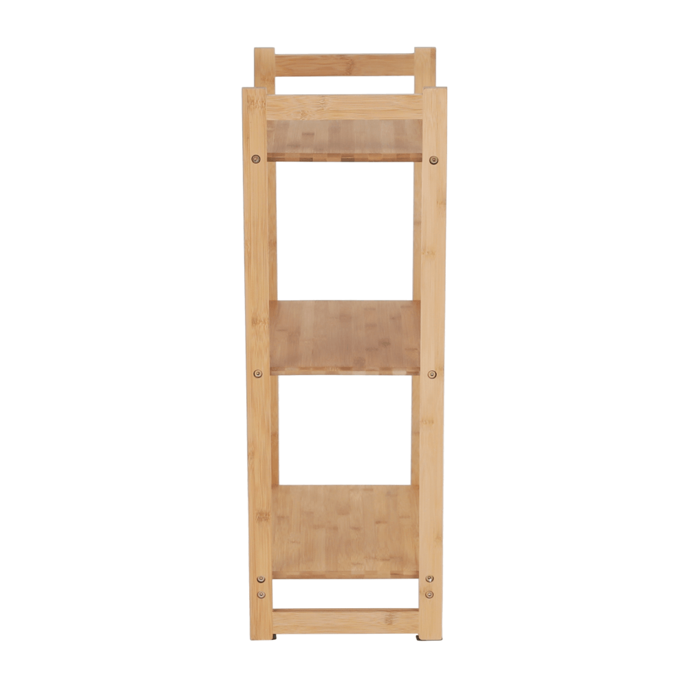 3-poličkový regál, přírodní bambus, IMPEROR TYP 1