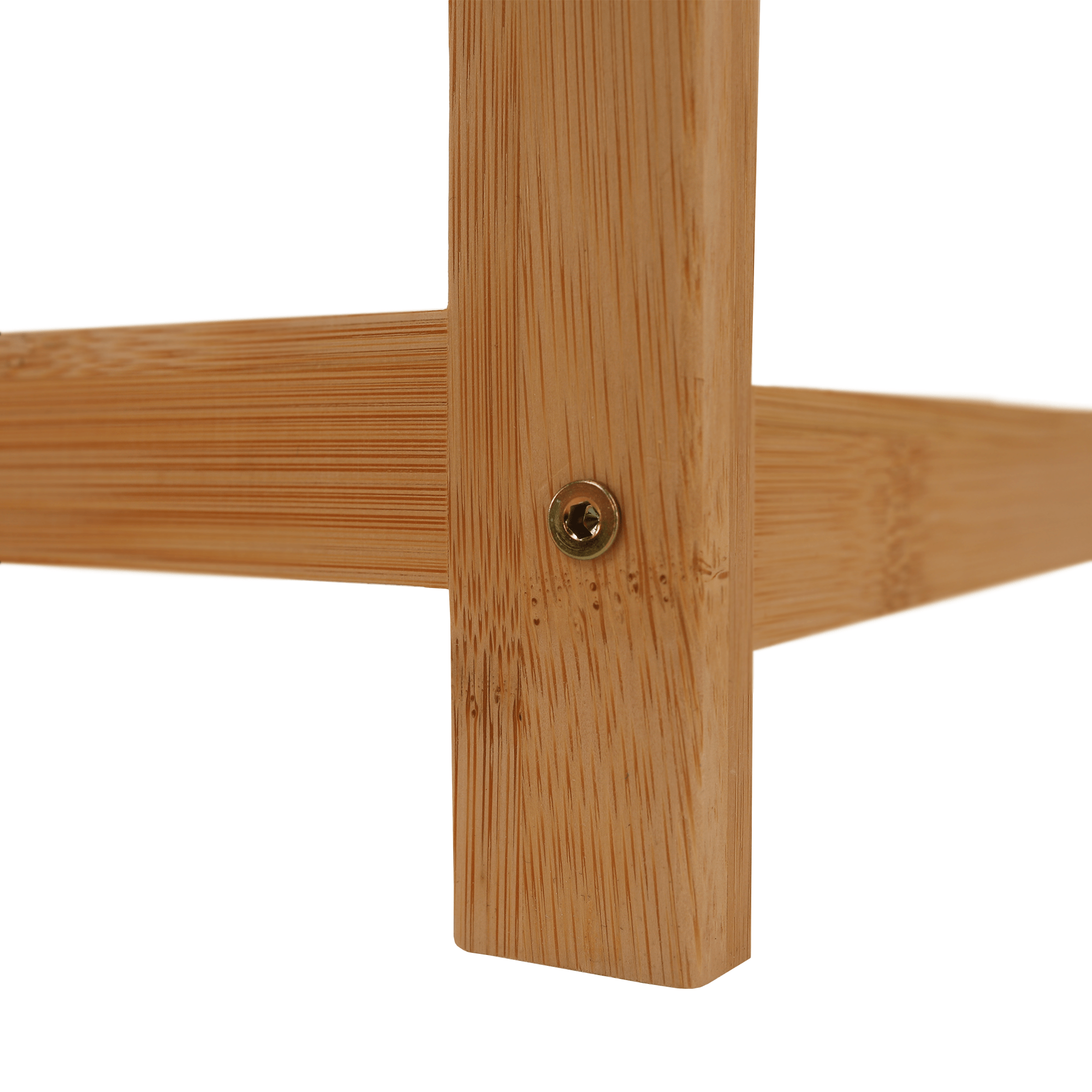 5-policový regál, přírodní bambus, FIORE TYP 3