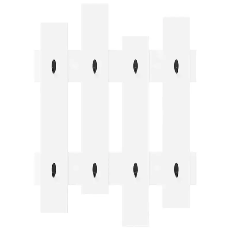 Věšáková stěna, bílá, HILAR