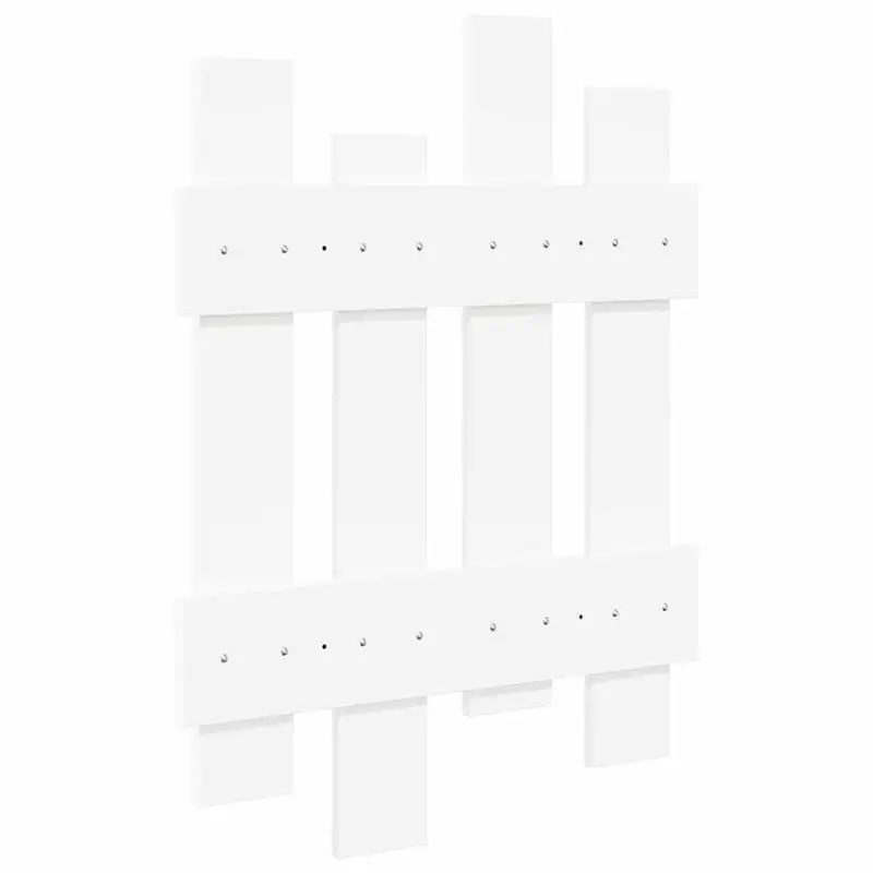 Věšáková stěna, bílá, HILAR