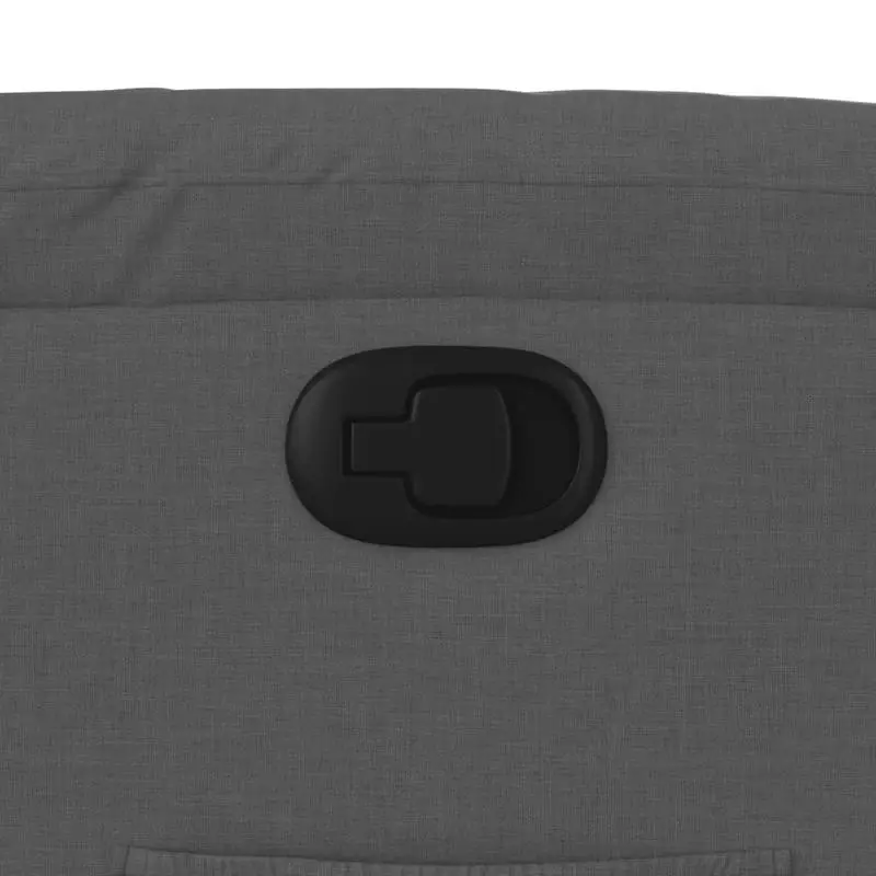 Křeslo relaxační, polohovací, látka šedá, SUAREZ 2