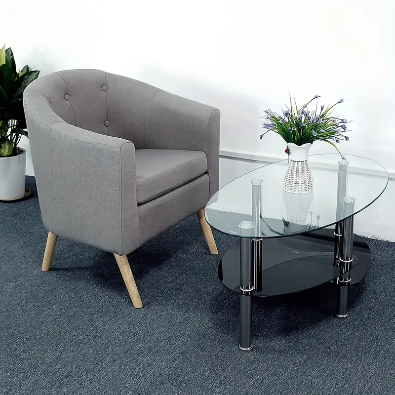 Křeslo klubové, nohy masiv přírodní, látka modrá, CLUBBY 3