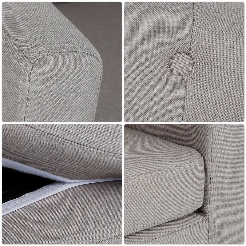 Křeslo klubové, nohy masiv přírodní, látka modrá, CLUBBY 3