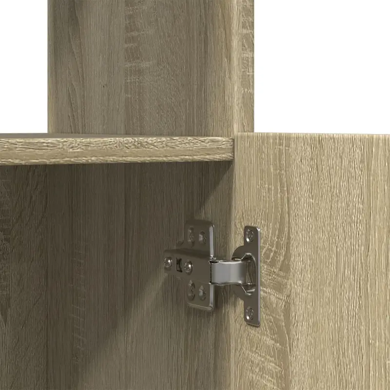 Komoda, 2 dvířka, dřevo, dub sonoma, VERONA