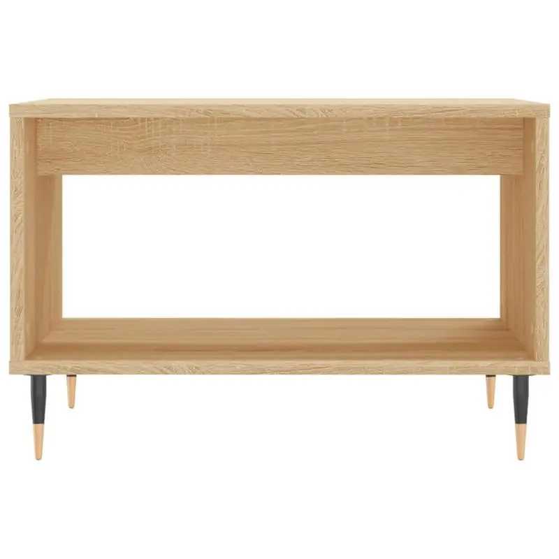 Konferenční stolek, dřevo, dub sonoma, CARA 1