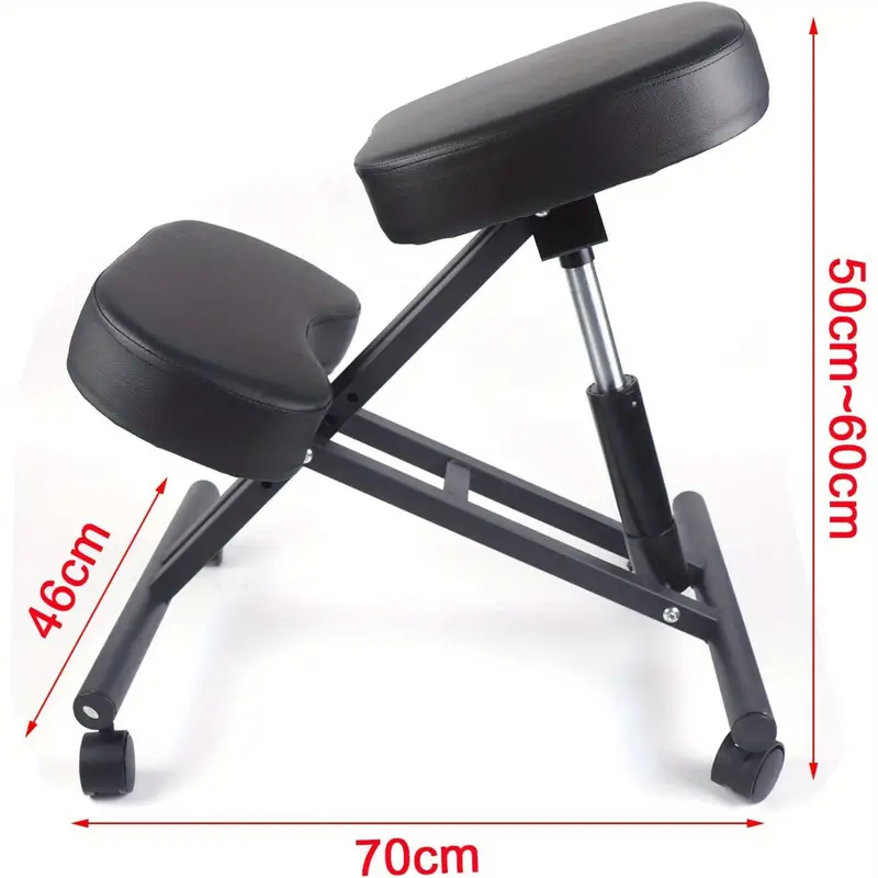 Ergonomická klekačka, ekokůže černá, KILIAN