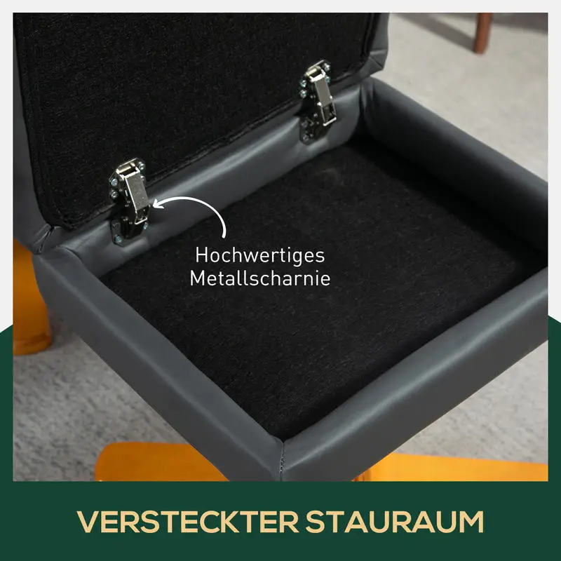 Křeslo relaxační, otočné, s podnožkou, dřevo světlé, ekokůže šedá, ARTUŠ