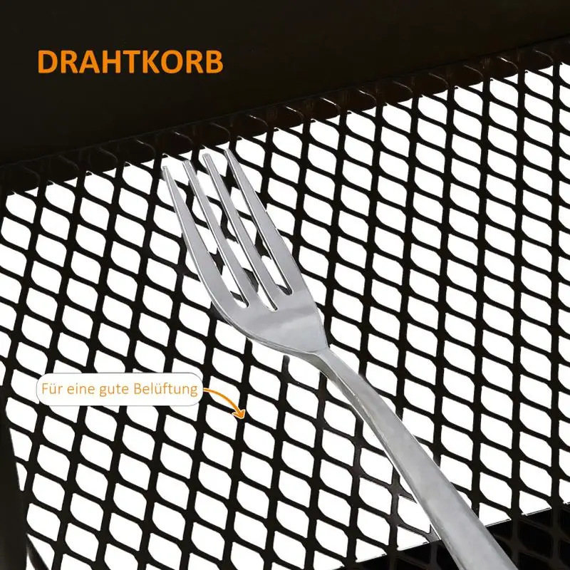 Servírovací stolek, kolečka, kov, plast, dřevo, BORDO