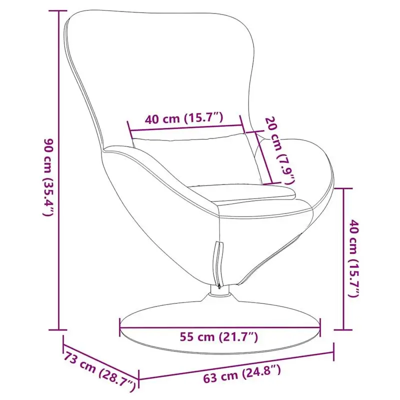 Křeslo relaxační, vajíčko, světle šedá, JOJO