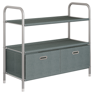 Regál, šedá, METODA