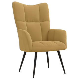 Křeslo ušák, relaxační, černá, hnědá, KOMODO