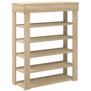 Botník, dřevo, dub sonoma, NUGET TYP 3