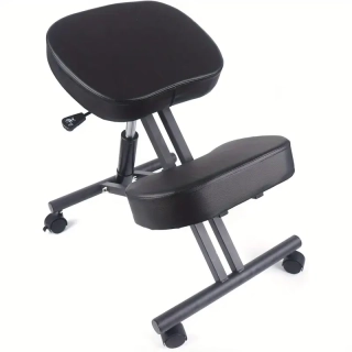 Ergonomická klekačka, ekokůže černá, KILIAN