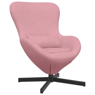 Křeslo relaxační, vajíčko, růžová, JOJO