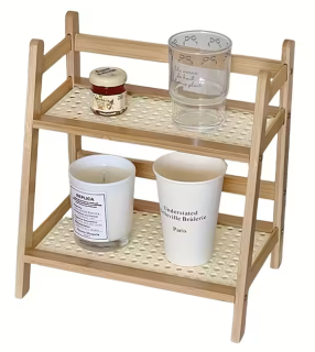 Police bambusová, světlá, MIRA NEW